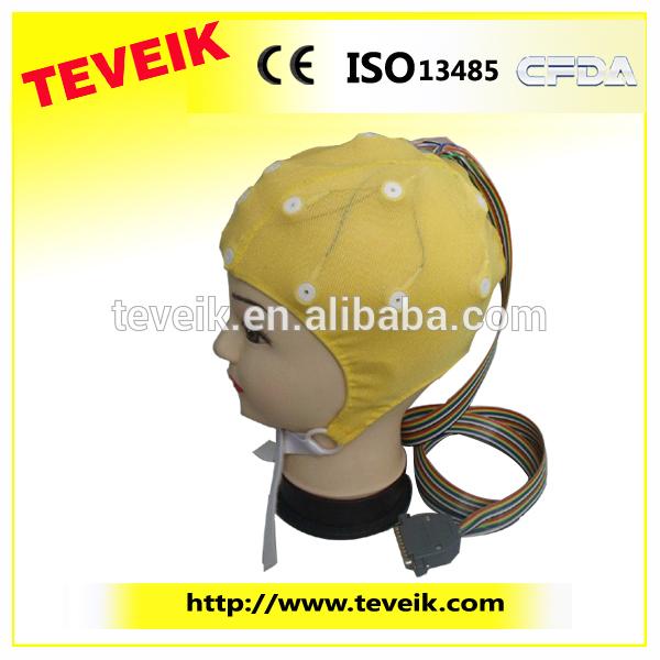 EEGの帽子、錫の電極、eeg機械のための20の鉛