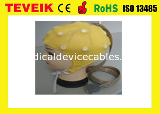錫の電極、神経フィードバックEEGの帽子を搭載する医学の20鉛医学EEGの帽子の工場価格