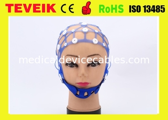 電極のない新しい分離20鉛EEGの帽子、病院のための医学EEGの帽子