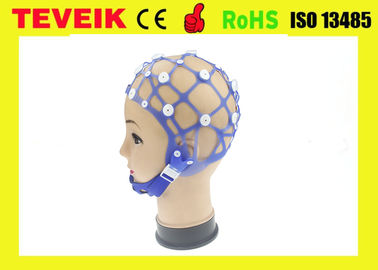 Neurofeedback 20の電極を分けるゴム製材料EEGの帽子1年の保証