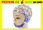 EEGの電極のないNeurofeedback EEGの頭脳の帽子の帽子のシリコーン20の鉛の分離