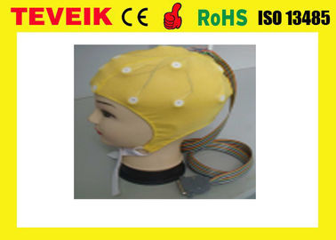 錫の電極、神経フィードバックEEGの帽子を搭載する医学の20鉛医学EEGの帽子の工場価格