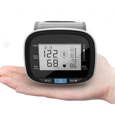 脈拍の酸化濃度計とOscillographic ISO13485 21.5cmの手首の血圧のモニター
