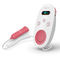 ピンクのセリウムの超音波の胎児のドップラー プラスチックABS OLEDは胎児の心臓モニターを表示する